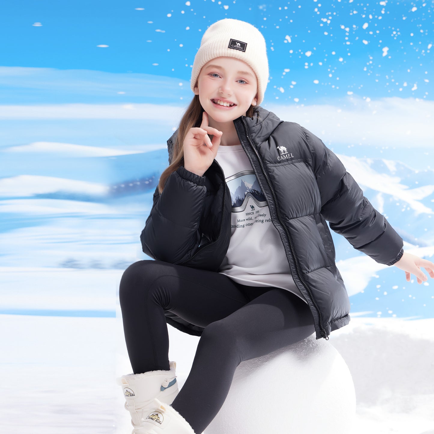 Пуховик детский Camel Volcano Down Jacket