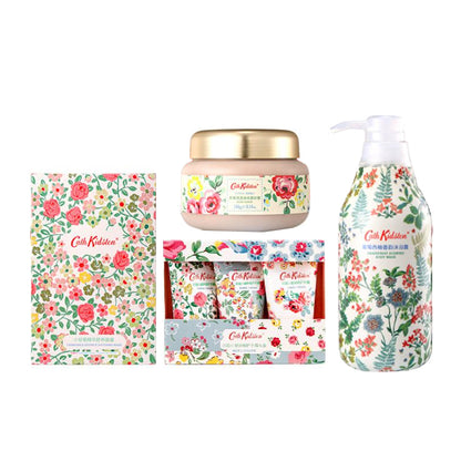 Cath kidston набор гелей-скрабов для душа "грейпфрут" успокаивающий и ароматный набор из 4/6