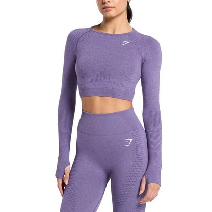 Лонгслив спортивный женский Gymshark Vital Seamless 2.0