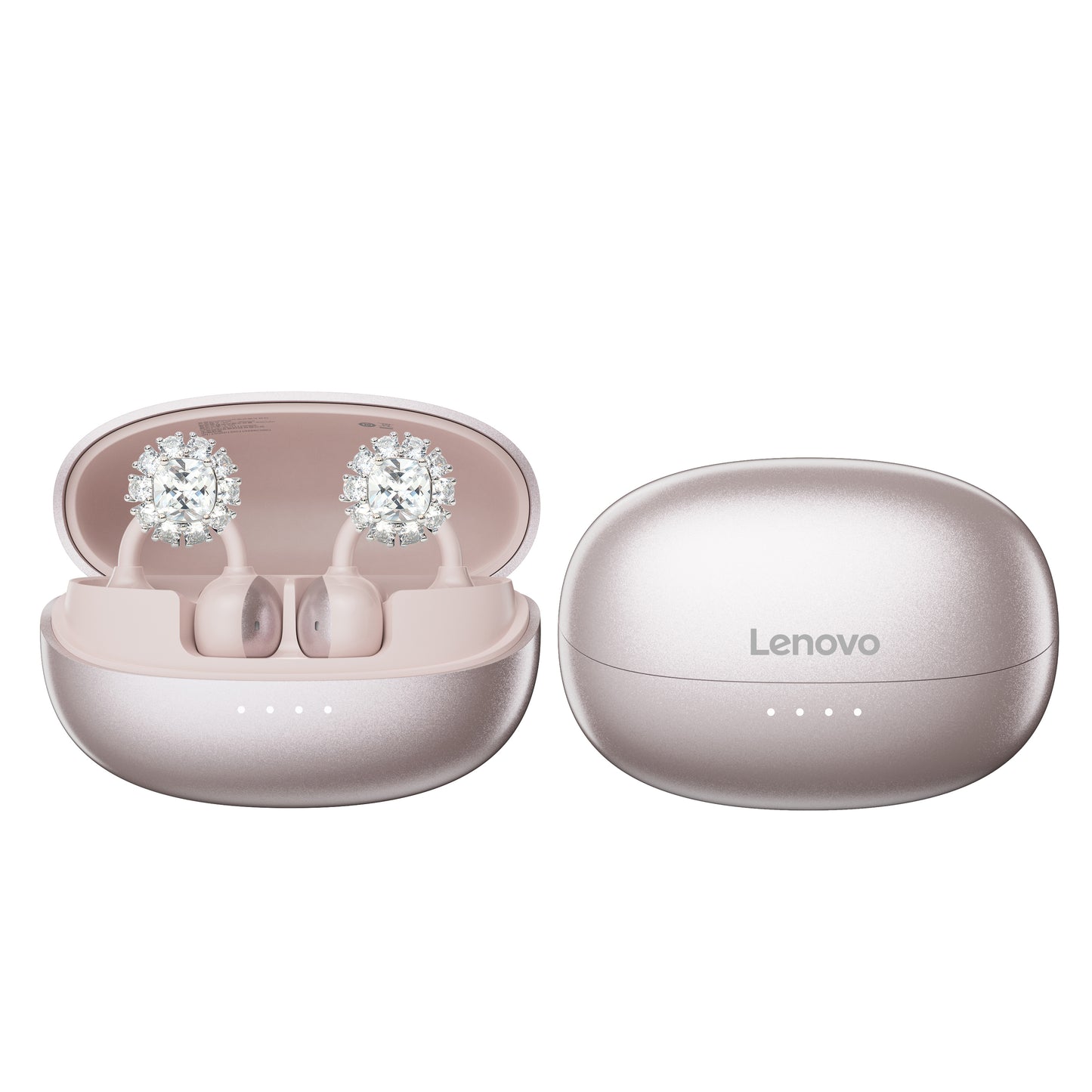 Lenovo lenovo k06 ослепительные разноцветные серьги-бабочки тип зажима для уха шумоподавление при звонках обновленный bluetooth 5.4 спортивные игры игровой кинотеатр imax уровень качества звука студенческая вечеринка высокая стоимость apple huawei xiaomi