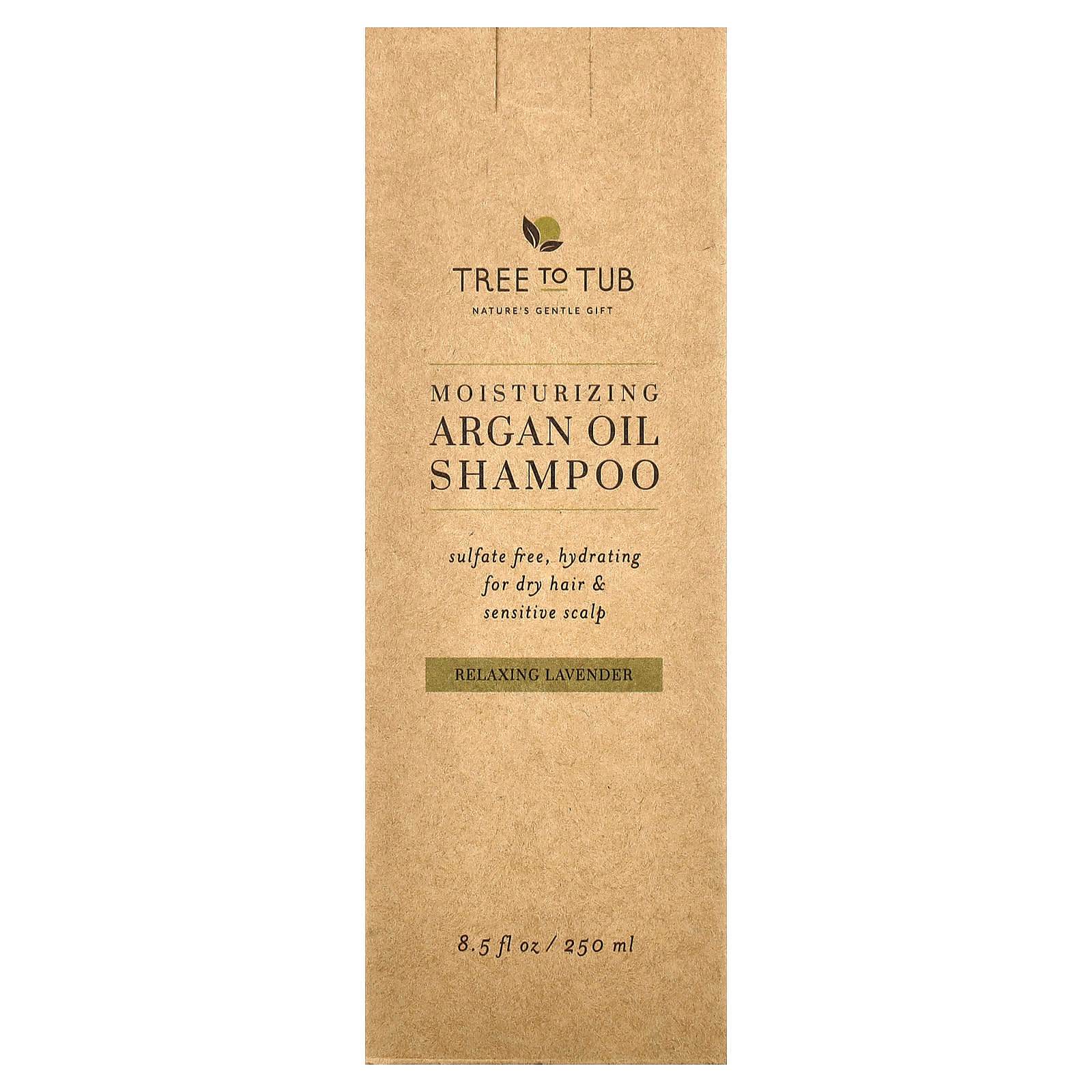 Шампунь Tree To Tub, с аргановым маслом, расслабляющая лаванда, 250 мл - Boxette Shop