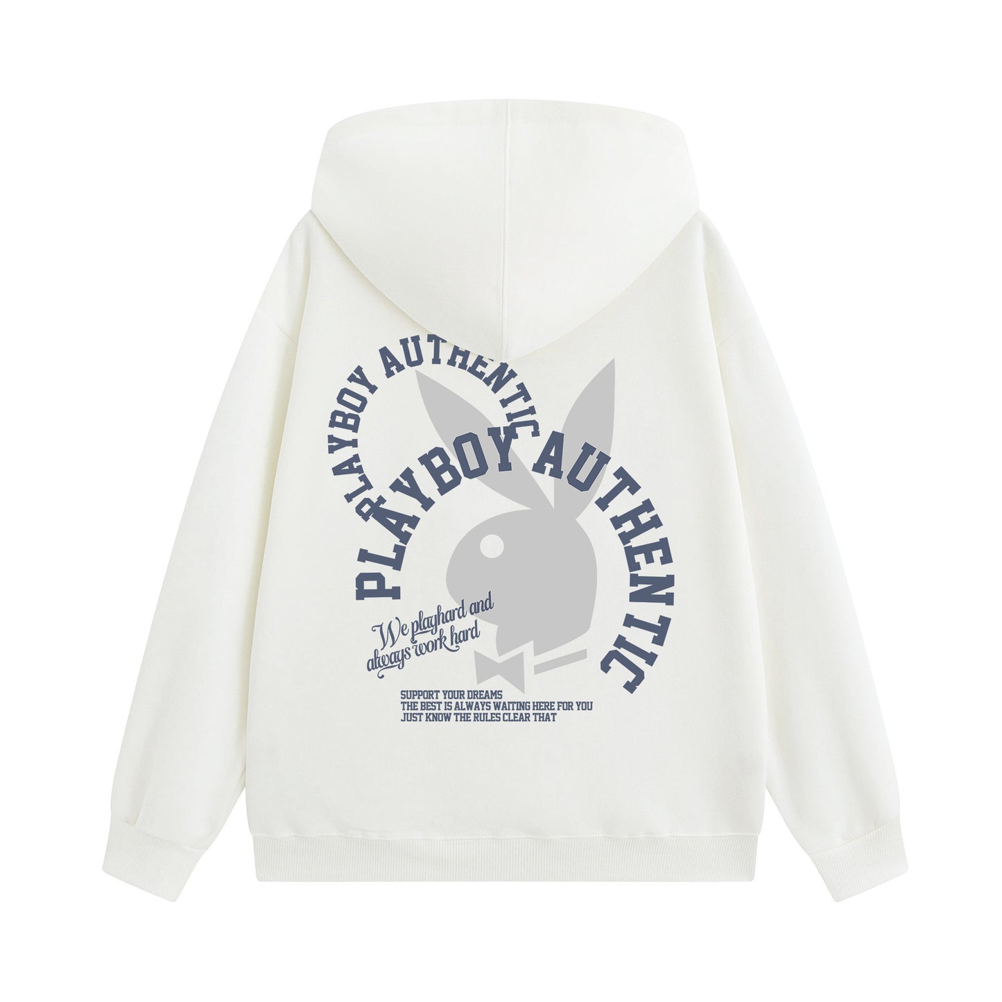 Erkaklar uchun Playboy kapshonli ko'ylagi