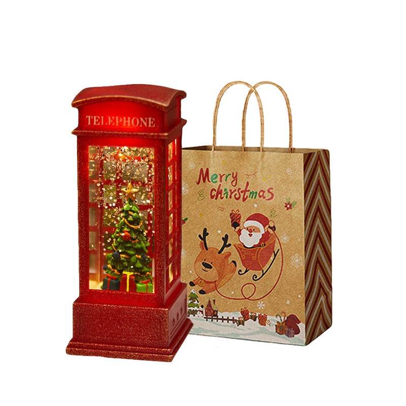 Ночник Siqisi Phone Booth Crystal - Boxette Shop