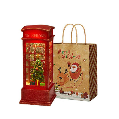 Ночник Siqisi Phone Booth Crystal - Boxette Shop