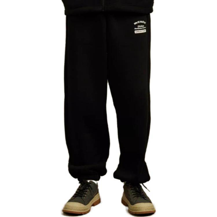 Спортивные брюки мужские Dickies Letters Padded Thickened Nine-point Knitted Sweatpants - Boxette Shop