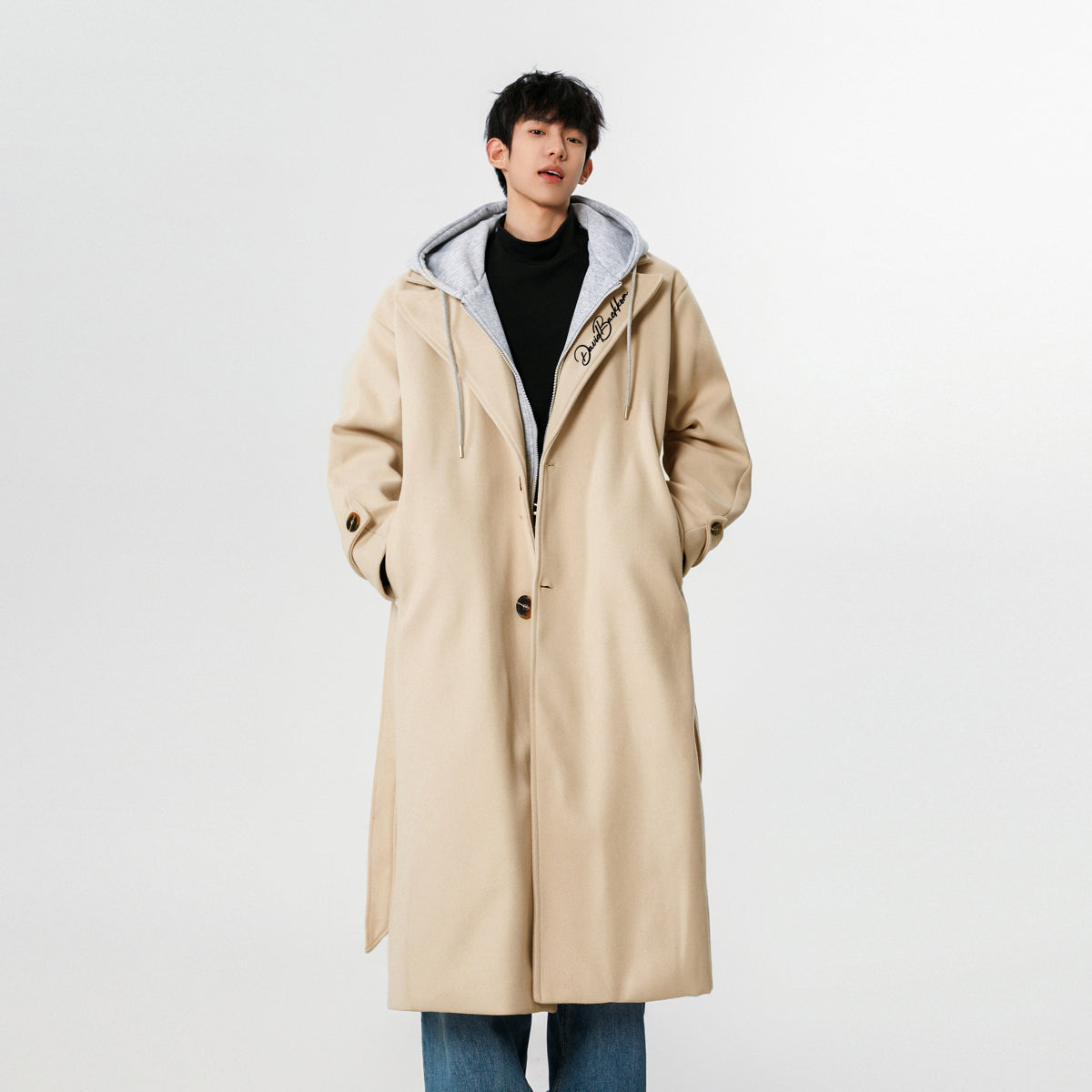 David Beken Cleanfit erkaklar paltosi