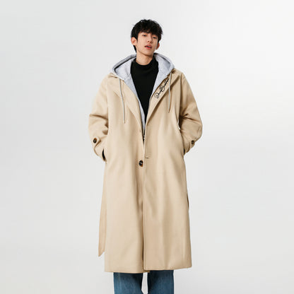 David Beken Cleanfit erkaklar paltosi