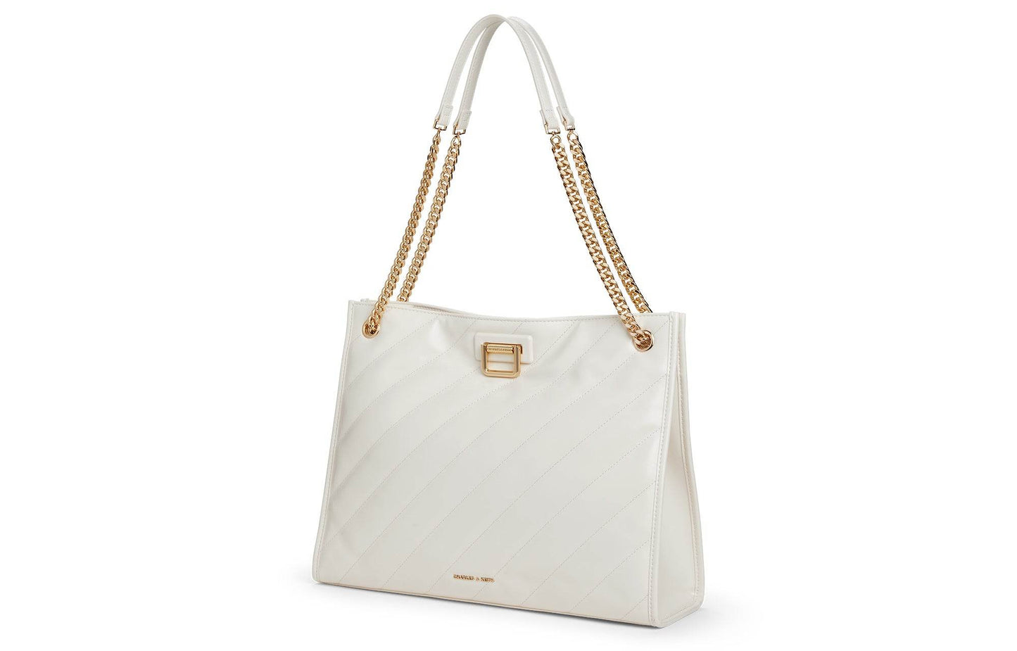 Сумка женская Charles&Keith Capacity Quilted Chain S - Boxette Shop