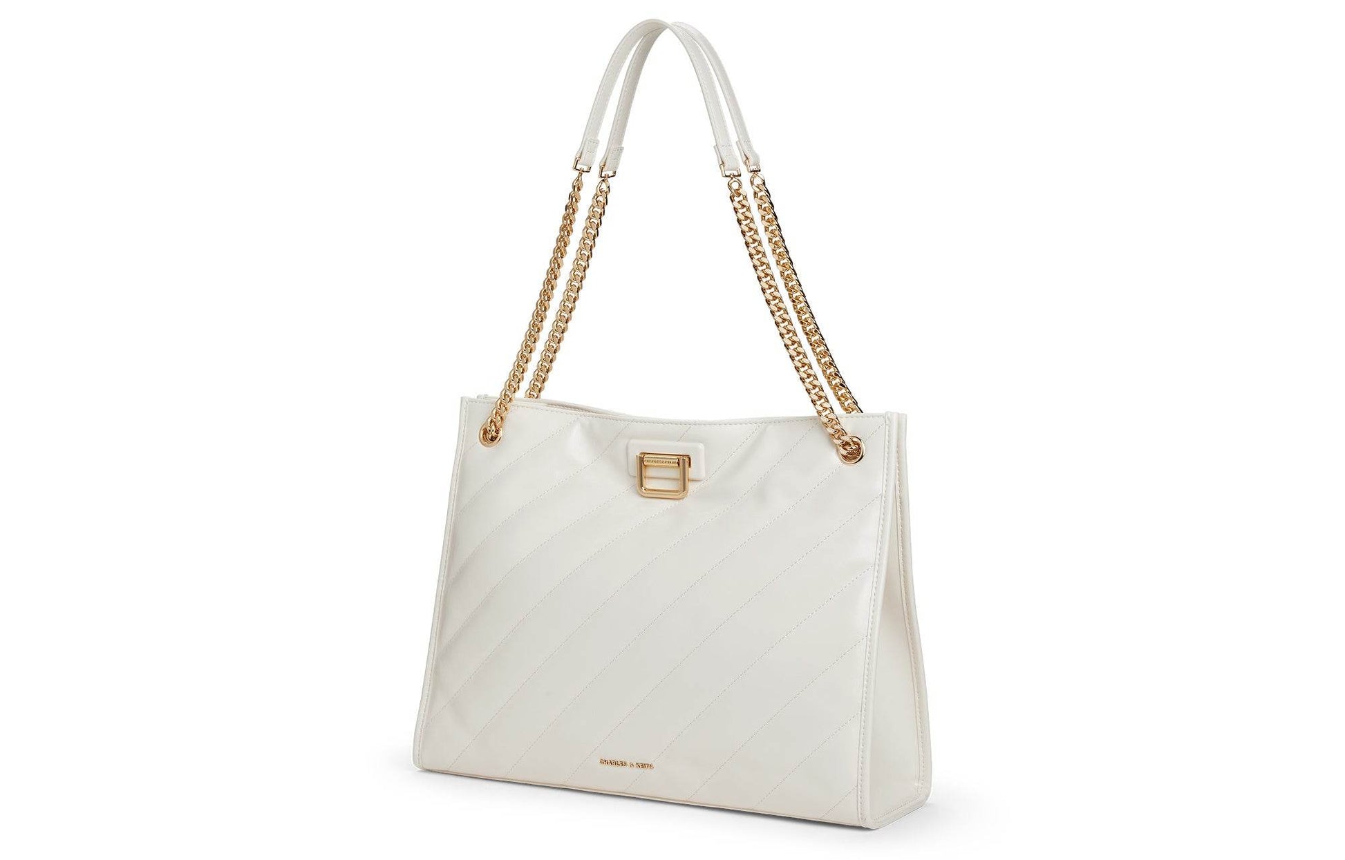 Сумка женская Charles&Keith Capacity Quilted Chain S - Boxette Shop