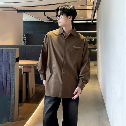 Pal ongaco pal ongaco yaponcha oddiy asosiy modellar, jinsi boʻlmagan brend logotipi tirgaklari gulli bosma qulay boʻshashgan bir koʻkrakli lapelli tasodifiy koʻp qirrali paxta uzun yengli koʻylaklar erkaklar va ayollar bir xil modellar