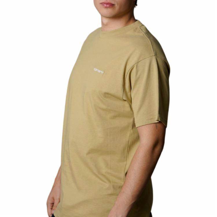 Футболка мужская Carhartt WIP embroidery crew neck - Boxette Shop