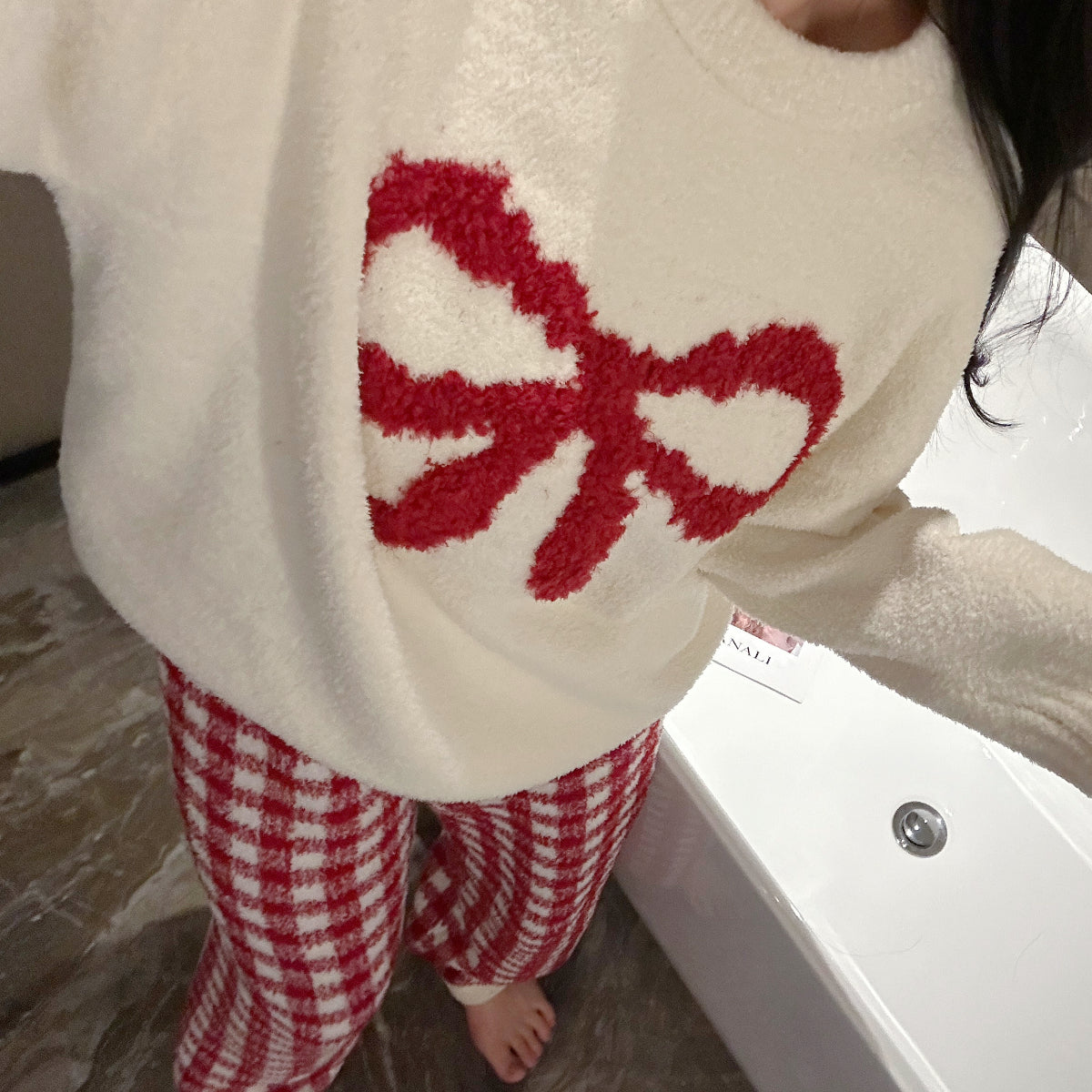 Пижама женская Kosrood New Year Red