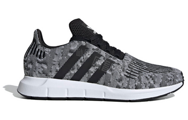 Adidas originals swift run shoes универсальные тканевые кроссовки с низким верхом мужские и женские модели серого и белого цвета