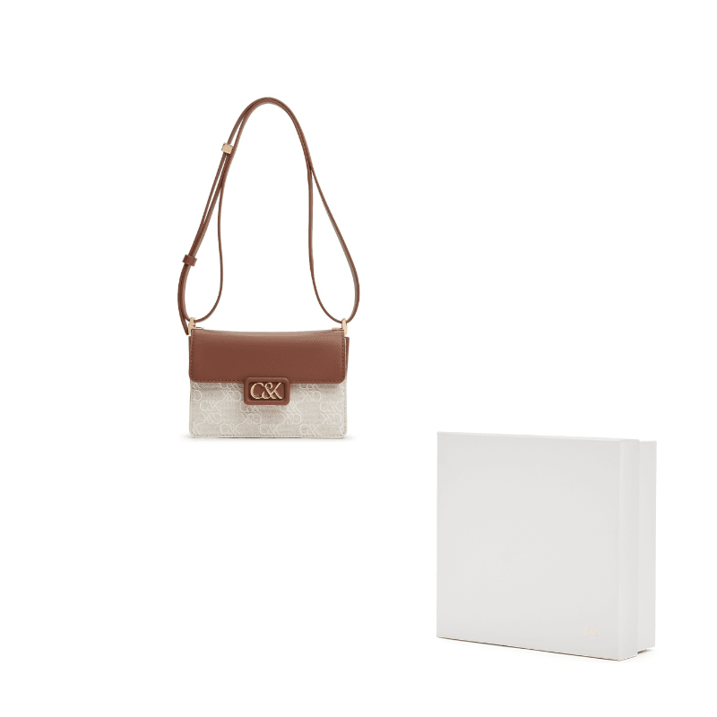 Сумка женская Charles&Keith Cognac - Boxette Shop