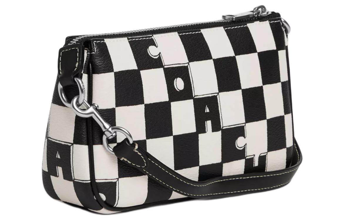 Сумка женская Coach Nolita 19 Checkerboard Print Coated - Boxette Shop