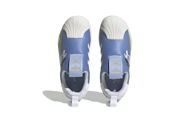 Moomin x Adidas Originals Superstar 360 bolalar krossovkalari