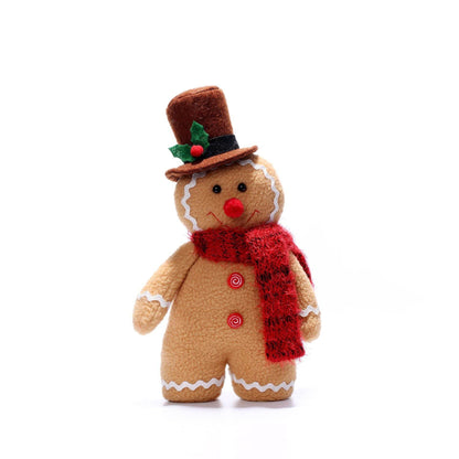 Кукла новогодняя Xzan Gingerbread Wool Gnome - Boxette Shop