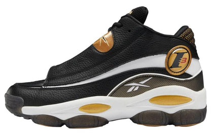 Reebok answer dmx mid top retro basketbol poyafzallari qora