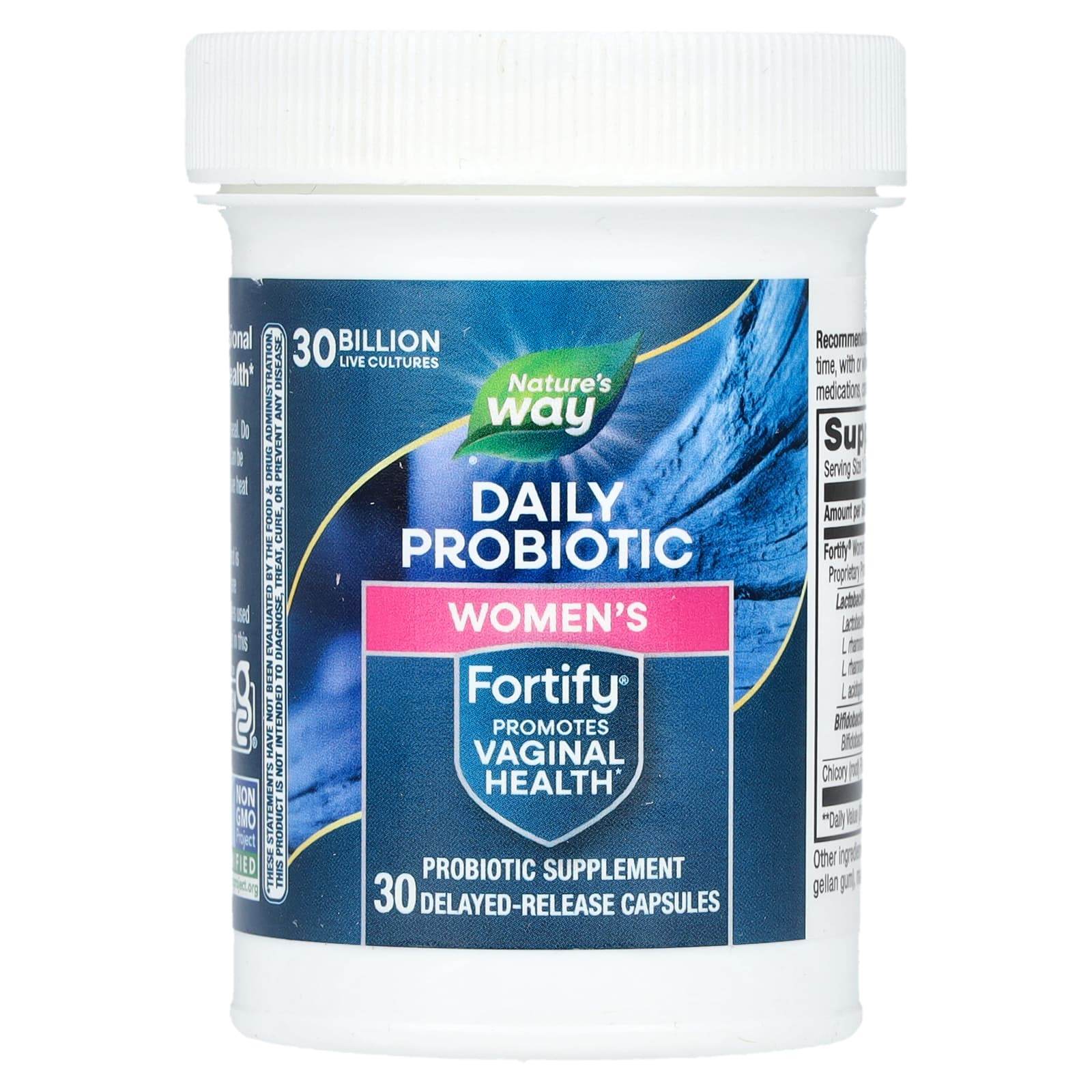 БАД Nature's Way Fortify, пробиотик с пребиотиками для женщин, 30 капсул - Boxette Shop