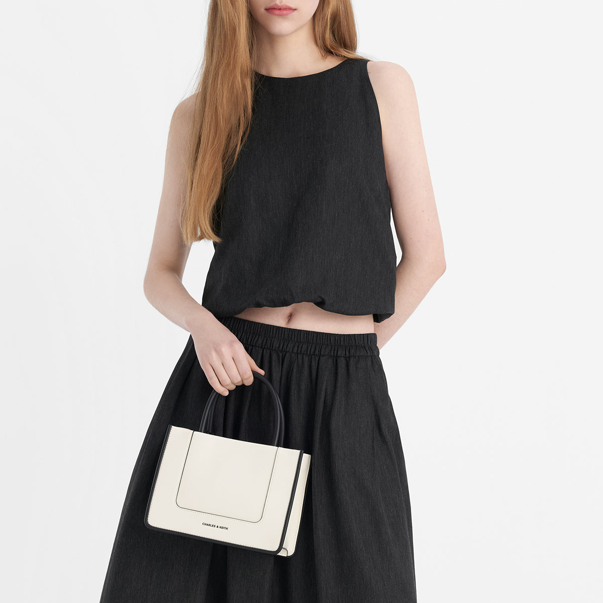 Сумка женская Charles & Keith Patchwork