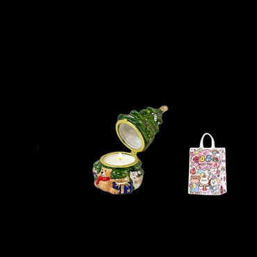 Свеча подарочная Ops Friday Bear Wishing Tree - Boxette Shop