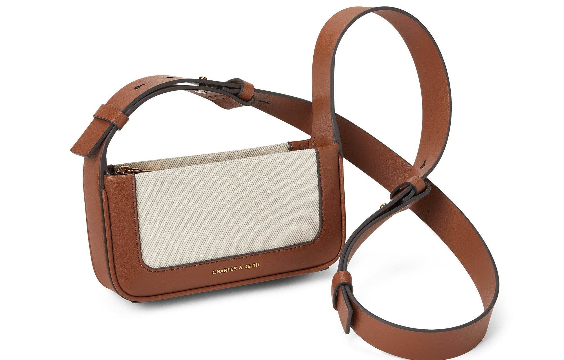 Сумка женская Charles&Keith Simple Fabric S Denim Dark - Boxette Shop