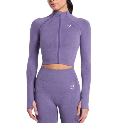 Лонгслив спортивный женский Gymshark Vital Seamless 2.0