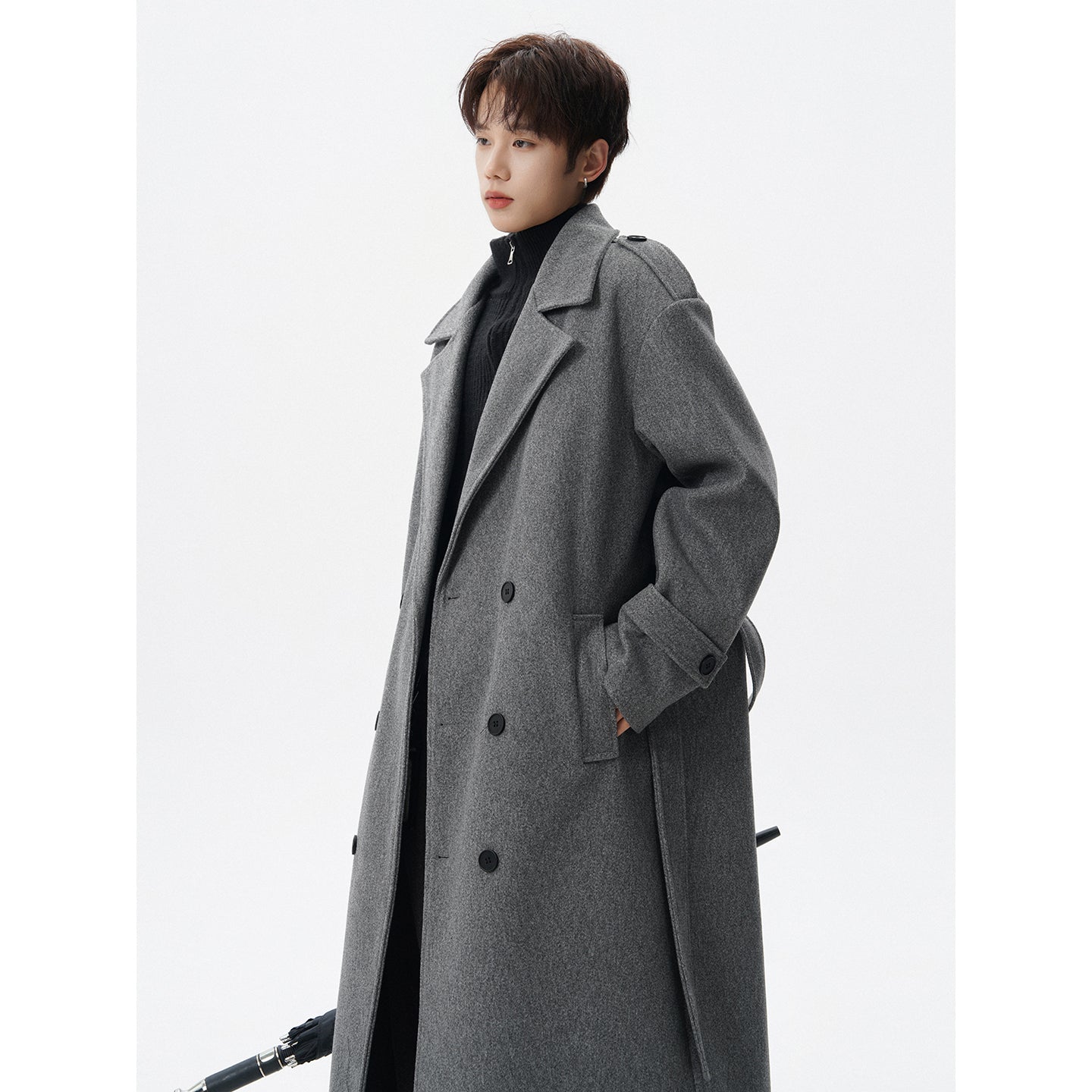 Пальто мужское PAEFA Mid-Length