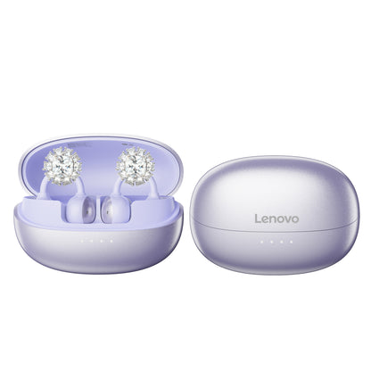 Lenovo lenovo k06 ослепительные разноцветные серьги-бабочки тип зажима для уха шумоподавление при звонках обновленный bluetooth 5.4 спортивные игры игровой кинотеатр imax уровень качества звука студенческая вечеринка высокая стоимость apple huawei xiaomi