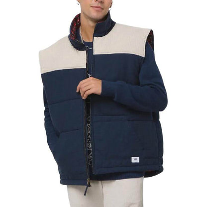 Жилет мужской Vans patchwork lapel logo - Boxette Shop