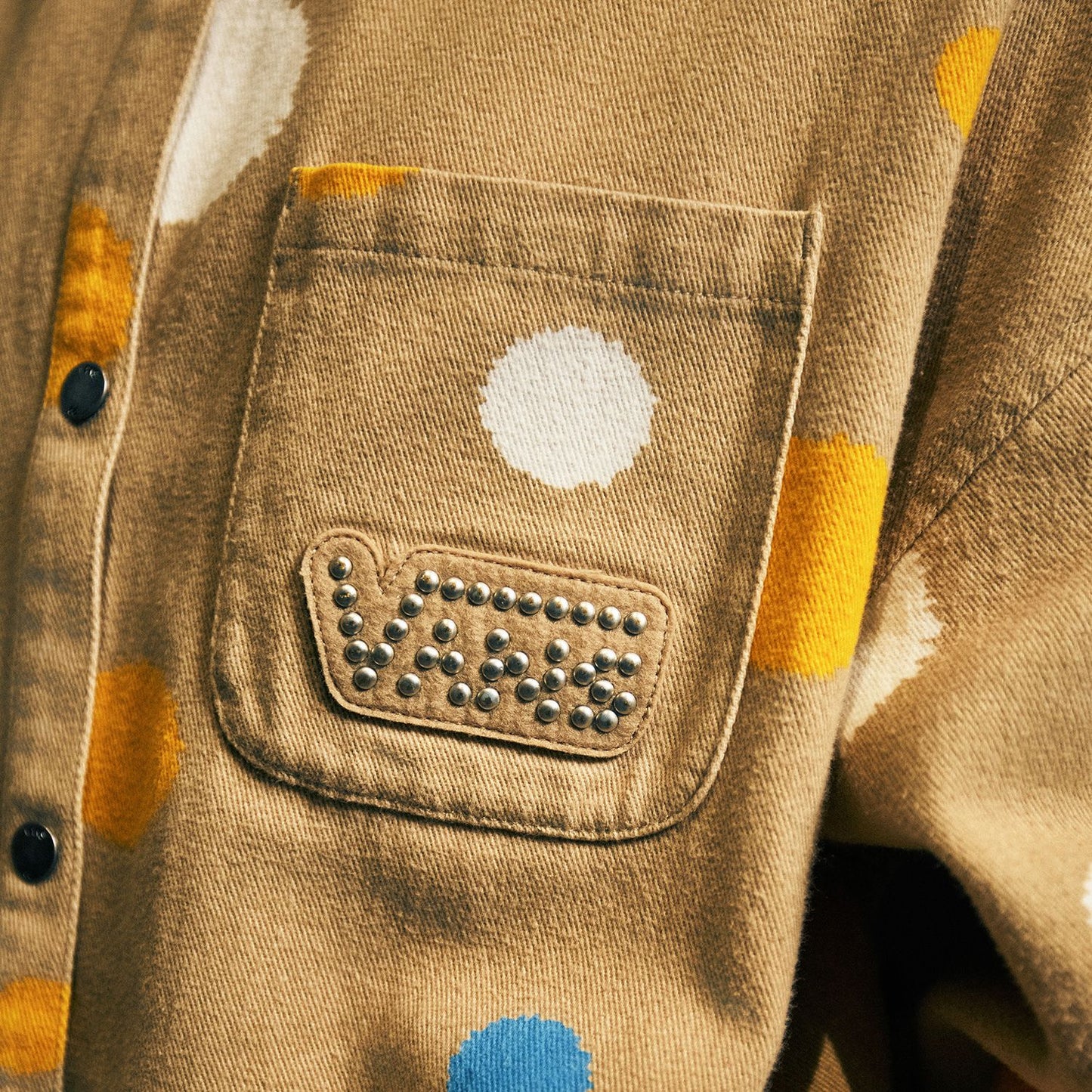 Vans Yagona ko'krakli yoqa ko'ylak Comfort moda kurtkasi Ayollar ochiq jigarrang palto