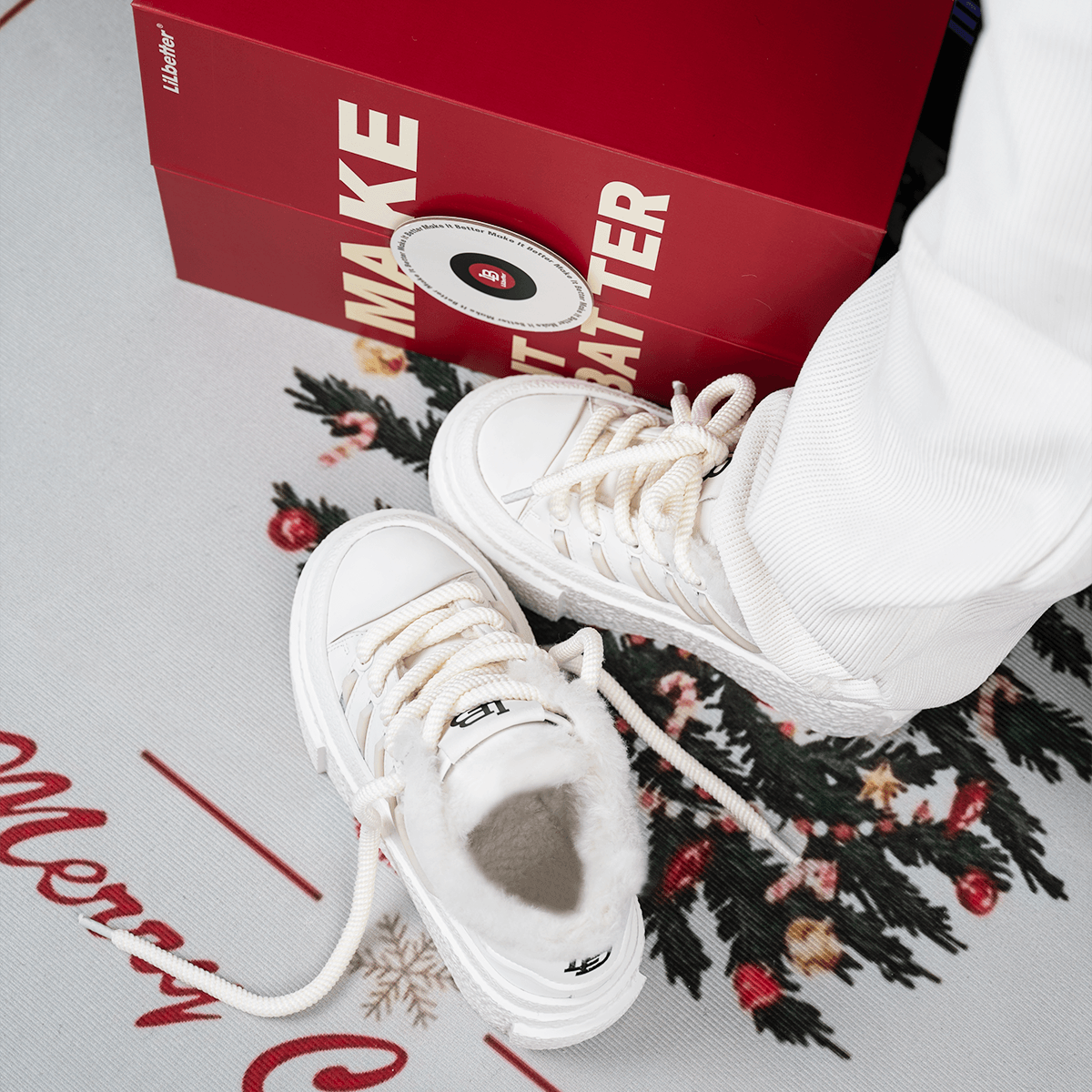 Кеды женские Lilbetter Baking Series Winter Plush - Boxette Shop