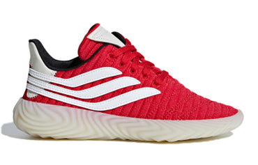 Adidas originals sobakov kids casual shoes red teens