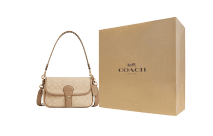 Сумка женская Coach Hadley Old Flower Flap Knob Closure - Boxette Shop