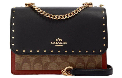 Сумка женская Coach Klare 21 Rivet Embellished Chain Leather - Boxette Shop
