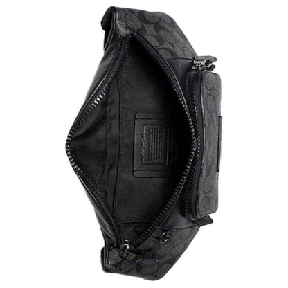 Поясная сумка Coach Track 41 Old Flower Full Print - Boxette Shop