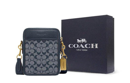 Сумка мужская Coach Sullivan 16 Old Flower Closure Jacquard - Boxette Shop