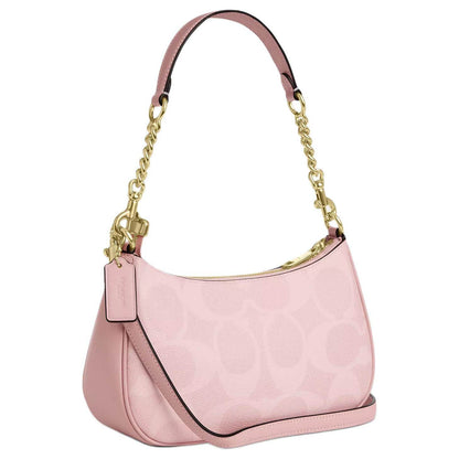 Сумка женская Coach Teri 25 Logo Print Faux Leather - Boxette Shop
