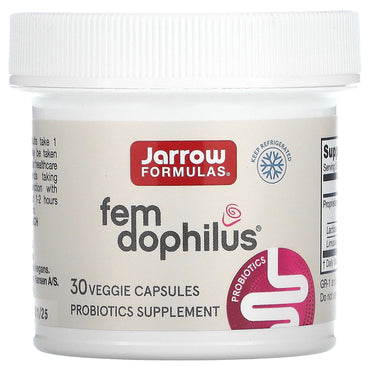 БАД Jarrow Formulas,Vegan Fem Dophilus, 30 капсул