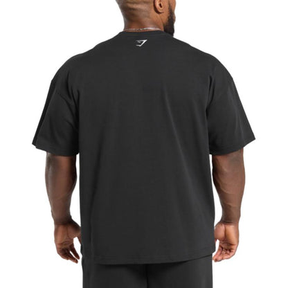 Gymshark erkaklar sport futbolkasi