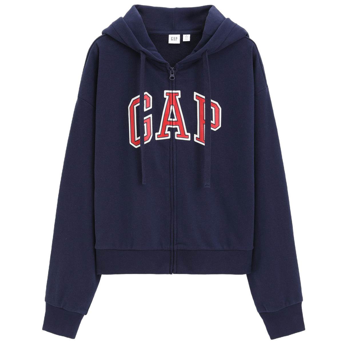 Gap весна офсет логотип молния с капюшоном классическая повседневная куртка толстовка женская - Boxette Shop