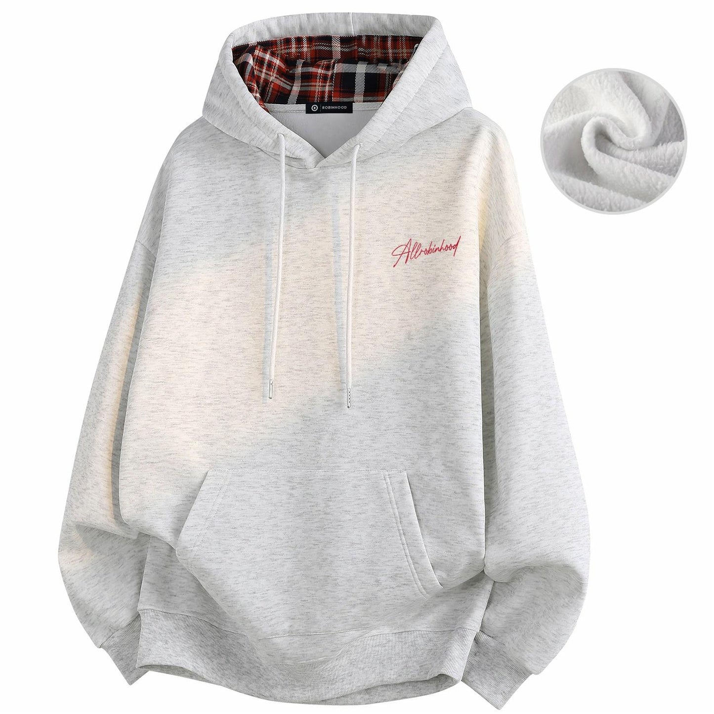 Robinhood erkaklar uchun kapshonli ko'ylak