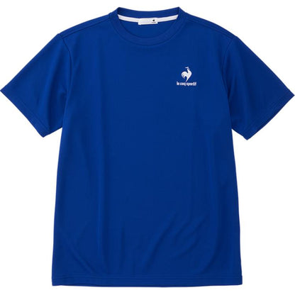 Le coq sportif brendi logotipi kashta tikish dizayni qulay terli nafas oladigan kalta yengli erkaklar futbolkasi