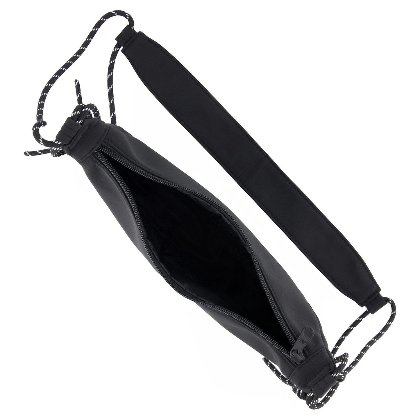 Yangi balansli zip yopilgan logotipli markali matodan yelkali ko'ndalang sumkasi oddiy ayollar rangpar choyshab