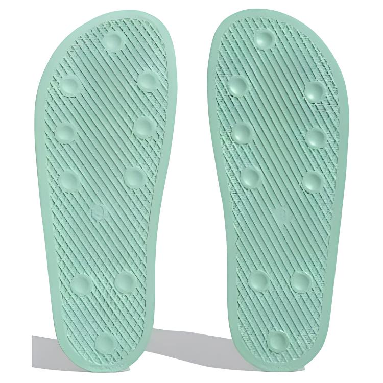 Adidas originals adilette серия отдых и комфорт quick dry шлепанцы мужские черный зеленый