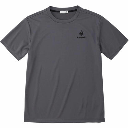 Le coq sportif brendi logotipi kashta tikish dizayni qulay terli nafas oladigan kalta yengli erkaklar futbolkasi