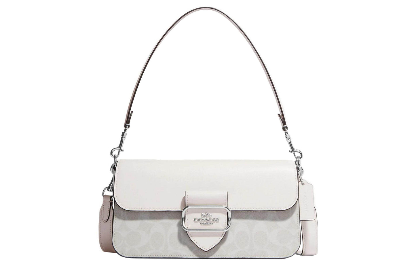 Сумка женская Coach Morgan 27 Logo Lock Flap Canvas - Boxette Shop