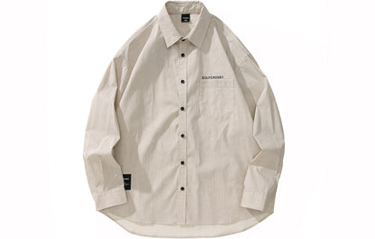 Golfcross yapon kolleji uslubidagi shaharbo'yi chiziqli bir ko'krakli tasodifiy lapel uzun yengli ko'ylak ko'ylagi juftlik modellari