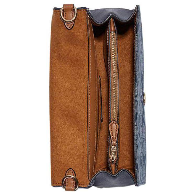 Сумка женская Coach Kleo 24 Old Flower Print Saddle - Boxette Shop