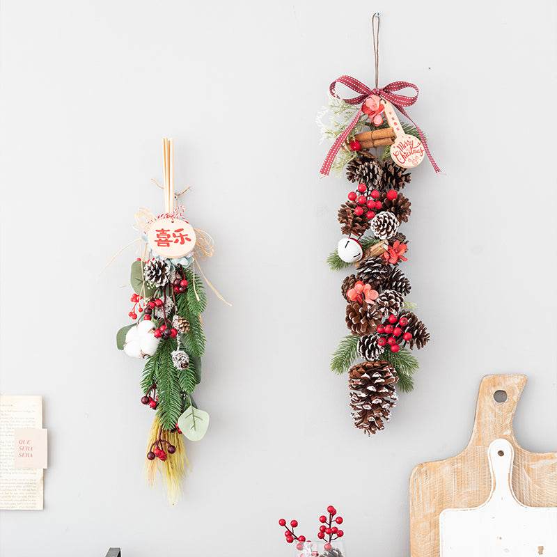 Украшение настенное Aying Pinecone Bell - Boxette Shop